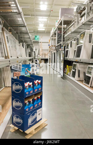 Abschnitt Hardware Lowe's Store, Pasco, Washington State, USA Stockfoto