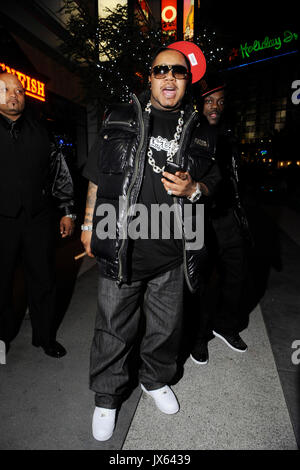 Twista besucht post GRAMMY party Conga Zimmer Januar 31,2010 Los Angeles. Stockfoto