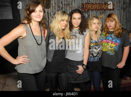 The Donnas 2nd Annual Sunset Strip Music Festival's Tribute to Ozzy Osbourne House Blues September 10,2009 West Hollywood Stockfoto