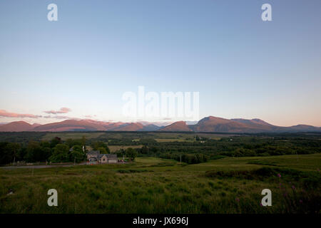 Ben Nevis aus der Ferne, Highlands, Schottland Stockfoto