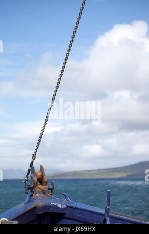 Mallaig Überfahrt mit der Fähre auf die Olde Schmiede, Inverurie, Schottland Stockfoto