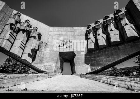 Sowjetische Denkmal in der bulgarischen Stadt Varna Stockfoto