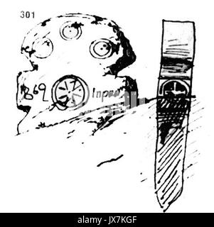 Ivan Enchev Vidyu bulgarischen Kreuze 301 Stockfoto