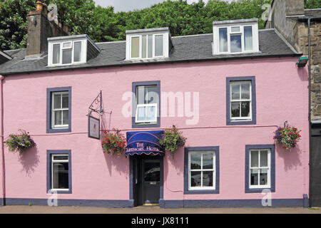Das Tobermory Hotel, Tobermory, Isle of Mull, Schottland Stockfoto