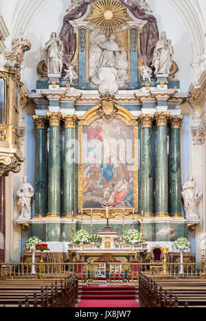 Iglesia de Santa Bárbara. Madrid. España Stockfoto