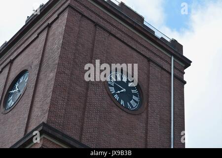 Die Springfield Armory in Downtown Springfield im westlichen Massachusetts Stockfoto