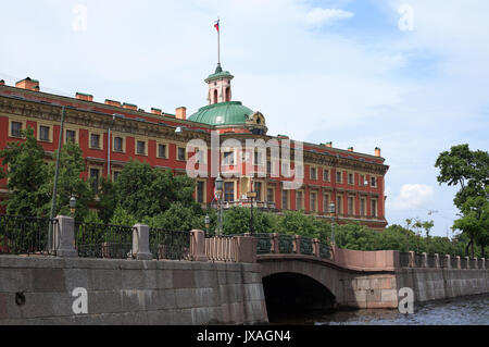 Russland. Sankt Petersburg. Engineering (michailowski) Schloss Stockfoto