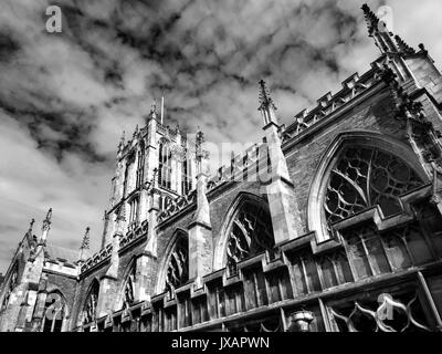 Hull Minster ein denkmalgeschütztes Gebäude der Klasse I in The Old Stadt Hull Yorkshire England Stockfoto