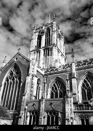 Hull Minster ein denkmalgeschütztes Gebäude der Klasse I in The Old Stadt Hull Yorkshire England Stockfoto