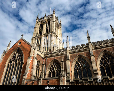 Hull Minster ein denkmalgeschütztes Gebäude der Klasse I in The Old Stadt Hull Yorkshire England Stockfoto