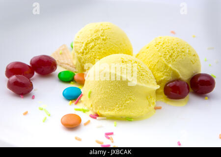 Eis Stockfoto