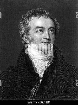 THOMAS YOUNG (1773-1829), englischer Physiker und Ägyptologe Stockfoto