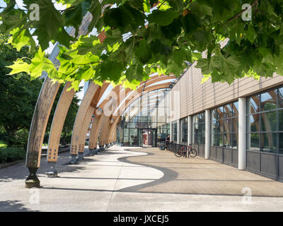 Rumpf History Center Archiv und Bibliothek auf Anbetung Straße in Hull Yorkshire England Stockfoto