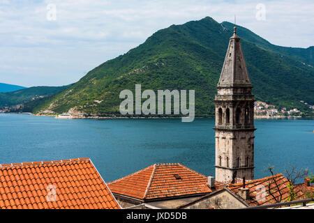 St. Nikolaus Kirche in Perast, Montenegro Stockfoto