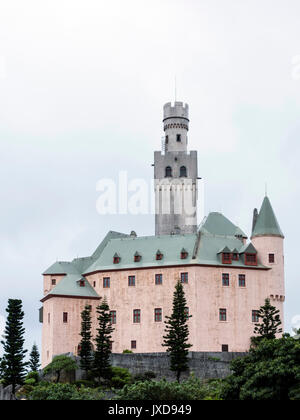 Schloss in Miyakojima themepark" Ueno German Cultural Village", Miyako Insel Okinawa, Japan Stockfoto