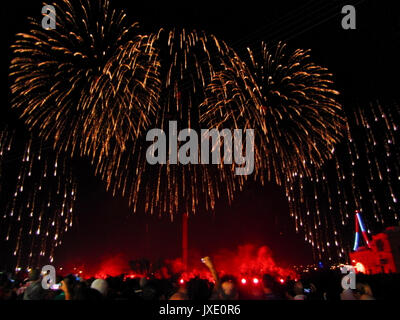 Malta Fireworks Stockfoto