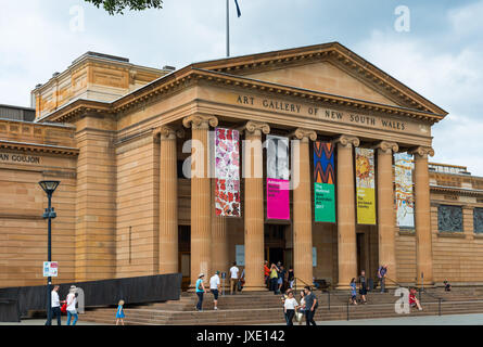 Art Gallery von New South Wales, Sydney, New South Wales, Australien. Stockfoto