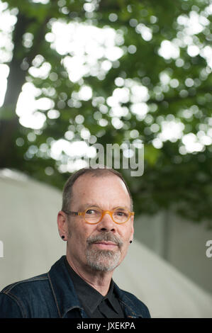 Edinburgh, Großbritannien. 16. August 2017. David Frankreich an der Edinburgh International Book Festival erscheinen. Credit: Lorenzo Dalberto/Alamy leben Nachrichten Stockfoto