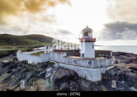 Valentia Island Lighthouse, Cromwell Point, County Kerry, Irland Stockfoto