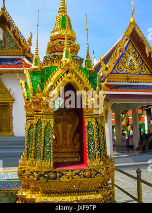 Bangkok, Thailand - 30. Juni 2008: Der Palast des Königs Stockfoto