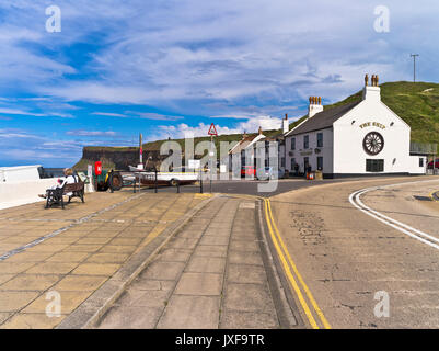 Dh Saltburn Strand SALTBURN AM MEER CLEVELAND Saltburn promenade Stockfoto