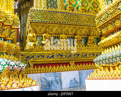 Bangkok, Thailand - 30. Juni 2008: Der Palast des Königs Stockfoto