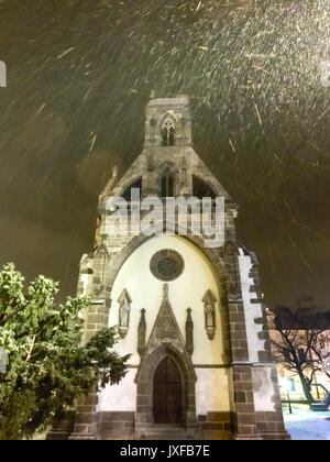 Kosice, Slowakei - 04 Januar, 2016: St. Michael Kapelle auf dem Hauptplatz Stockfoto