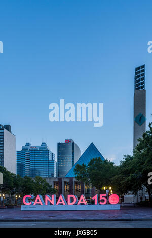 Rathaus, Edmonton, Alberta, Kanada Stockfoto