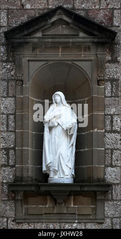 Montserrat. Benediktinerabtei. Santa Maria de Montserrat. In der Nähe von Barcelona, Katalonien, Spanien Stockfoto
