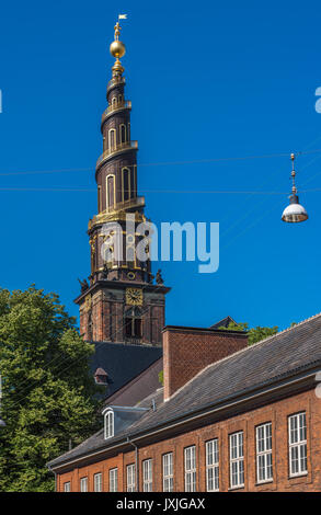 Kirche des Erlösers, Kopenhagen, Dänemark Stockfoto