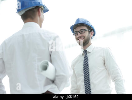 Chief Architect und sein Assistent Stockfoto