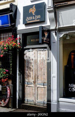 Ausblick Um die Kornische Küstenort St Ives Cornwall England Großbritannien Stockfoto