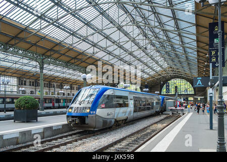 Hauptbahnhof Tours, Indre-et-Loire, Frankreich. Stockfoto