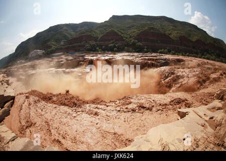 Hukou Wasserfall des Flusses Huang He, Provinz Shanxi, China Stockfoto