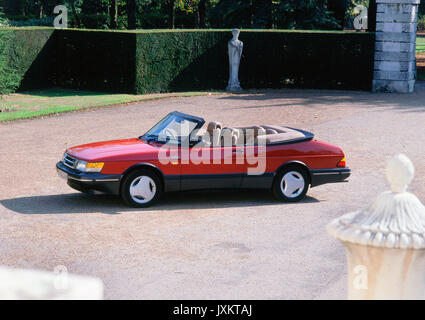 1989 Saab 900 Turbo Cabrio Stockfoto