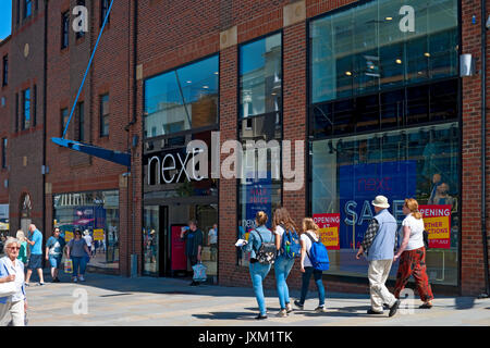 Nächste Shop Shop Westborough Scarborough North Yorkshire England UK Vereinigtes Königreich GB Grossbritannien Stockfoto