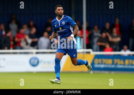 Jermaine Pennant von billericay Stadt während Billericay Stadt vs Leyton Orient, Freundschaftsspiel Fußball an der neuen Lodge am 29. Juli 2017 Stockfoto