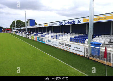 Allgemeine Ansicht der Boden vor billericay Stadt vs Leyton Orient, Freundschaftsspiel Fußball an der AGP-Arena am 29. Juli 2017 Stockfoto