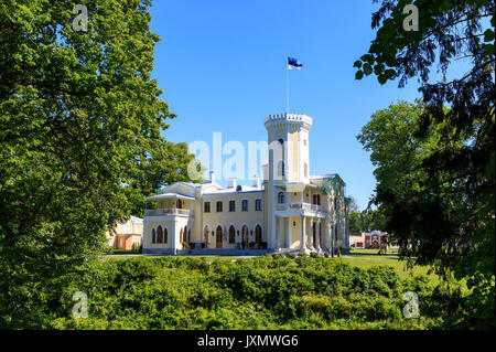 Schloss oder Herrenhaus von Keila Joa in Estland Stockfoto