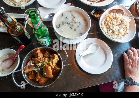 Leong Legend's & Eintopf, Chinatown, 39 Gerrard St, London W1D 5QD, Großbritannien Stockfoto