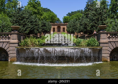 Meridian Hill Park, Brunnen, Washington, D.C., USA. Stockfoto