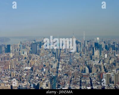 Blick auf New York City CRF4 Stockfoto