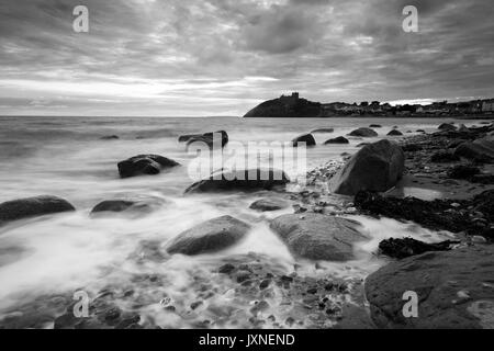 Foto: © Jamie Callister. Criccieth Castle, Llyn Halbinsel, North Wales, 5. August 2017. [Keine] [Bilder] Gesamt Tel: 01824 7054 Stockfoto