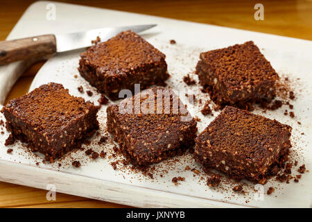 Keine backen Brownies Stockfoto