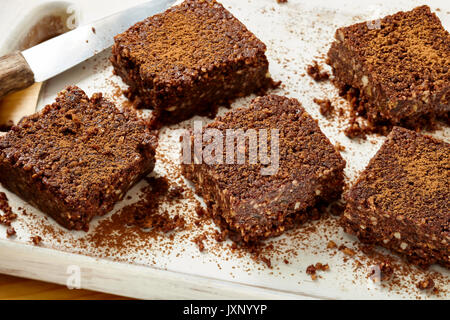 Keine backen Brownies Stockfoto