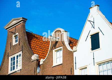 Schöne Welt berühmten begijnhof - Beginenhof gehört zu den ältesten Höfen in der Stadt Amsterdam mit einer Gruppe von historischen Gebäuden. Begijnhof wa Stockfoto