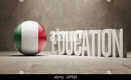Italien hohe Auflösung Bildung Konzept Stockfoto