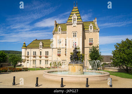 Rathaus - Beaune, Frankreich Stockfoto