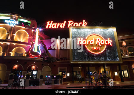 Hard Rock Cafe bei Universal CityWalk Orlando, Florida. Stockfoto