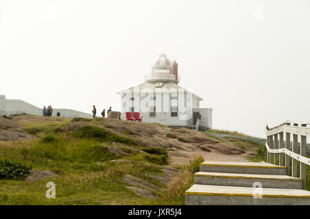 Dieser Leuchtturm wurde im Jahre 1836 erbaut und war zwei Geschichten die lightkeeper und seine Familie zu Hause. Es war 1955, als die neue konkrete lig stillgelegt Stockfoto